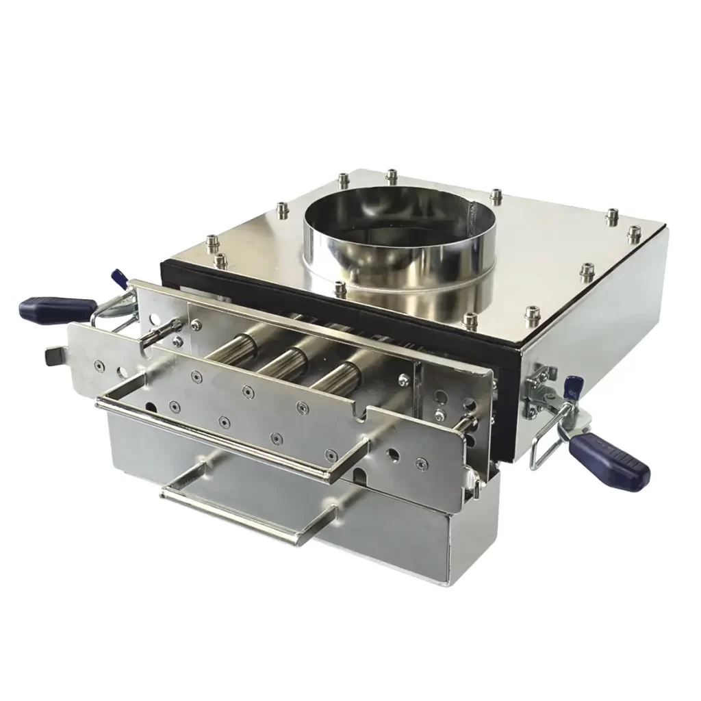 Grades Magnéticas com Limpeza Semiautomática