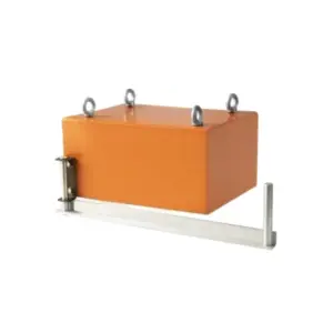 Separador Magnético Suspenso com Limpeza Semiautomática com raspador pivotante